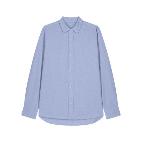 Dámska košeľa (STANLEY\STELLA Stella Oxford Shirt) > modrá (oxford) > XS