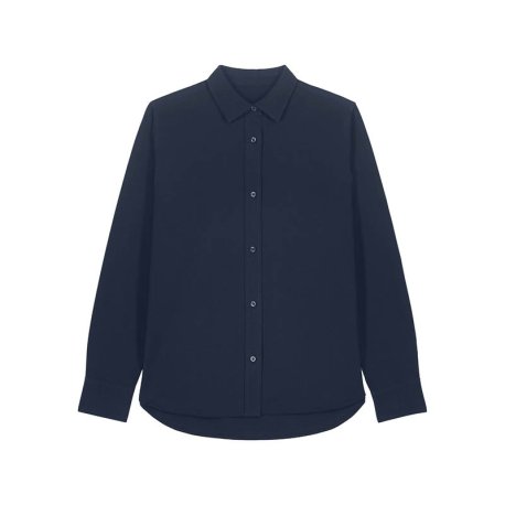 Dámska košeľa (STANLEY\STELLA Stella Oxford Shirt) > modrá (french navy) > 2XL
