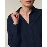 Dámska košeľa (STANLEY\STELLA Stella Oxford Shirt) > modrá (french navy) > 2XL
