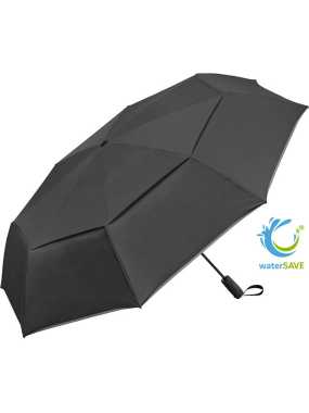 Skladací dáždnik (FARE AOC Jumbomagic Windfighter 2.0) > čierna (wS)