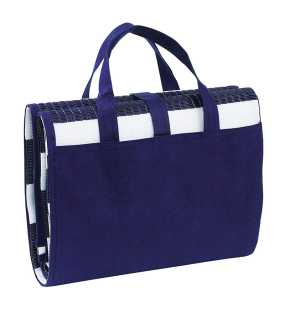 Plážová podložka > biela / modrá