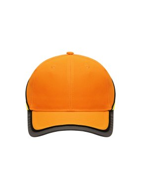 6 panelová šiltovka (MB Neon-Reflex-Cap) > oranžová (neon) / žltá (neon)