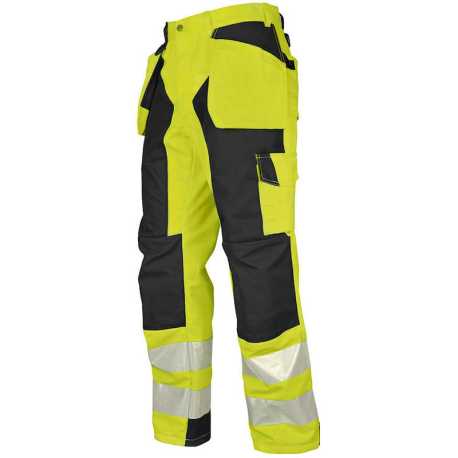 Pánske nohavice (PROJOB WAISTPANTS HV CLASS 2) > žltá / čierna > 84