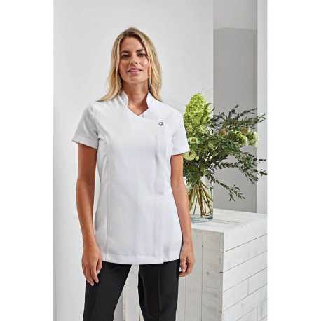 Dámske tričko (Premier ‘BLOSSOM’ BEAUTY AND SPA TUNIC) > biela > 2XL