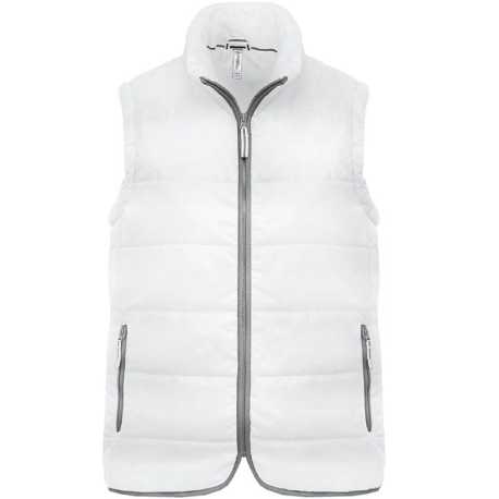 Unisex vesta(KARIBAN QUILTED BODYWARMER) > biela > XL