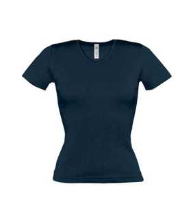 Dámske tričko (B&C WATCH/WOMEN) > modrá (navy) > XS