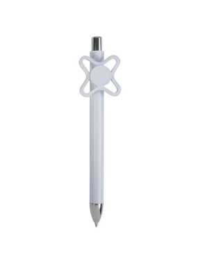 Plastové guličkové pero > biela