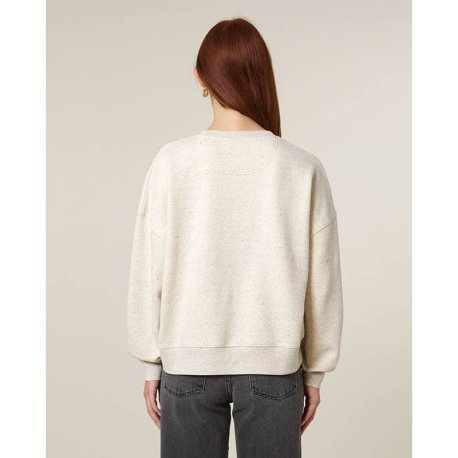Dámska mikina (STANLEY\STELLA Stella Alma) > biela (eco heather) > XS