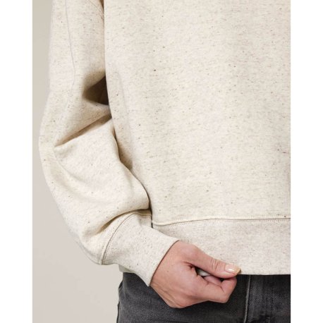 Dámska mikina (STANLEY\STELLA Stella Alma) > biela (eco heather) > XS