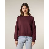 Dámska mikina (STANLEY\STELLA Stella Alma) > červená (burgundy) > XS