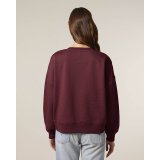 Dámska mikina (STANLEY\STELLA Stella Alma) > červená (burgundy) > XS