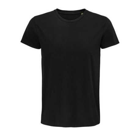 Pánske tričko (SOL'S PIONEER MEN - ROUND-NECK FITTED JERSEY T-SHIRT) > čierna (deep) > 3XL