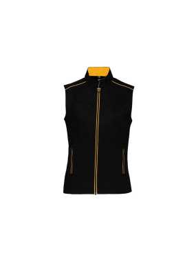 Dámska vesta (LADIES' DAYTODAY GILET) > čierna / žltá > M
