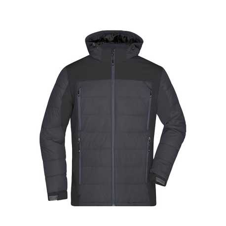 Pánska bunda (DAIBER Men's Outdoor Hybrid Jacket) > čierna > 3XL