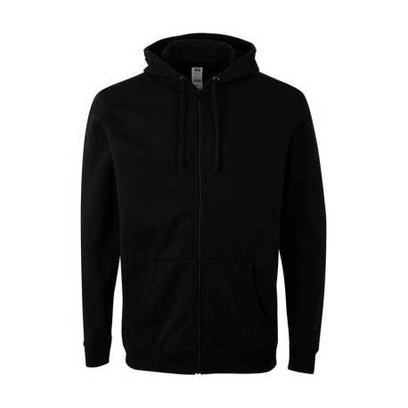 Unisex mikina (MUKUA ZIPPED HOOD SWEATSHIRT) > čierna > 2XL