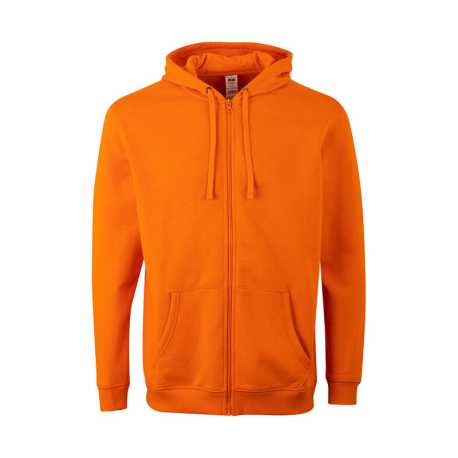 Unisex mikina (MUKUA ZIPPED HOOD SWEATSHIRT) > oranžová > XL