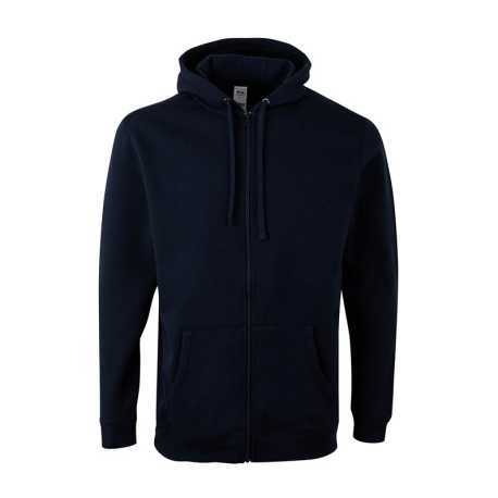 Unisex mikina (MUKUA ZIPPED HOOD SWEATSHIRT) > modrá (navy) > 3XL