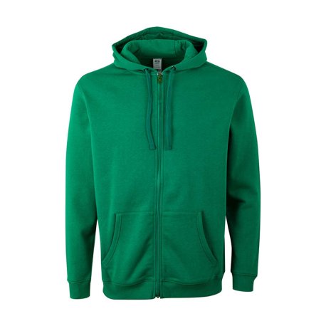 Unisex mikina (MUKUA ZIPPED HOOD SWEATSHIRT) > zelená (kelly) > 2XL