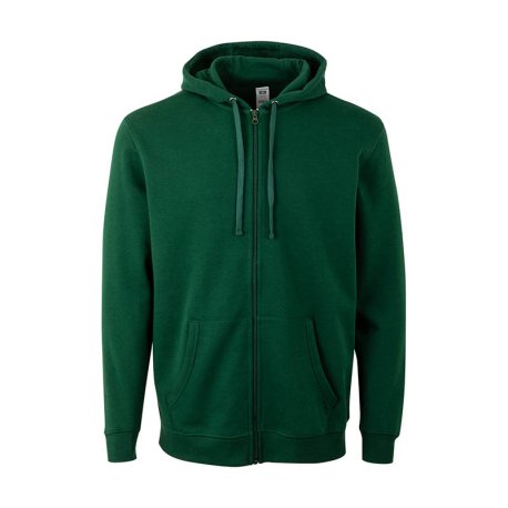 Unisex mikina (MUKUA ZIPPED HOOD SWEATSHIRT) > zelená (bottle) > 2XL