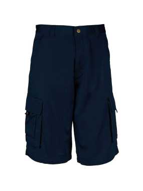 Pánske krátke nohavice (KARIBAN TREKKER BERMUDA SHORTS) > modrá (navy) > 40