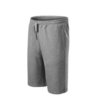 Pánske krátke nohavice (MALFINI Comfy) > sivá (tmavý melír) > 3XL