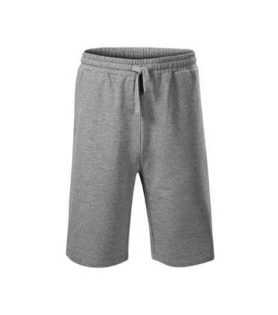 Pánske krátke nohavice (MALFINI Comfy) > sivá (tmavý melír) > 3XL