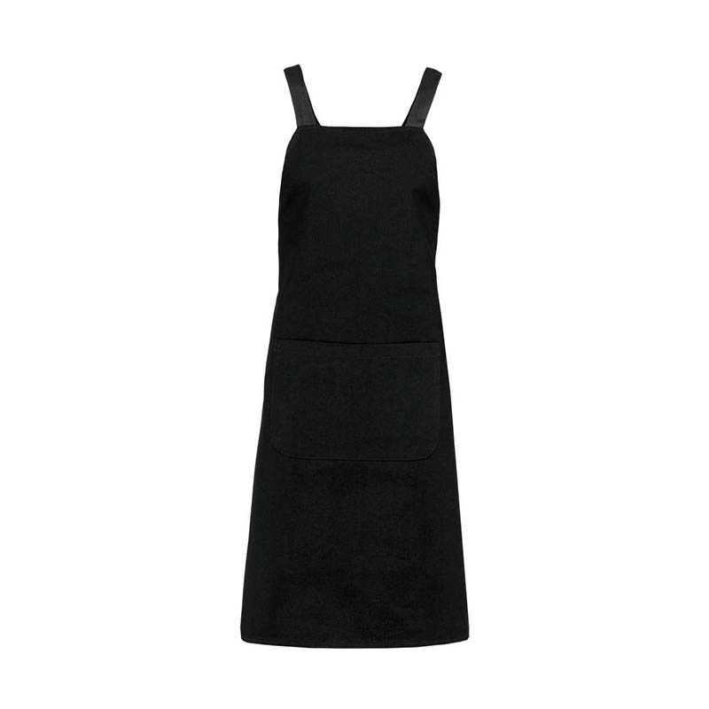 Zástera (KARIBAN ORGANIC COTTON APRON) > čierna