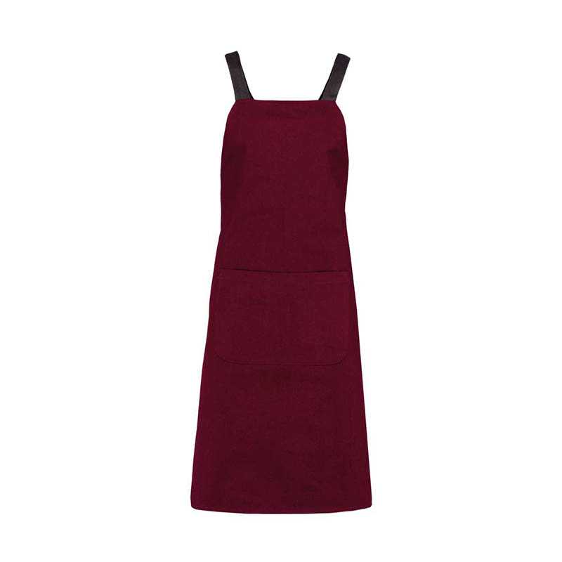 Zástera (KARIBAN ORGANIC COTTON APRON) > červená (wine)