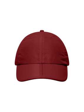 6 panelová šiltovka (MB Pack-a-Cap) > červená (burgundy)