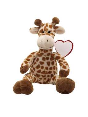 Plyšová žirafa (výška cca. 27 cm) > hnedá