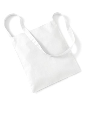 Nákupná taška z bavlny (WM Sling Bag For Life) > biela