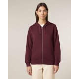 Unisex mikina (STANLEY\STELLA Mixer) > červená (burgundy) > 2XS