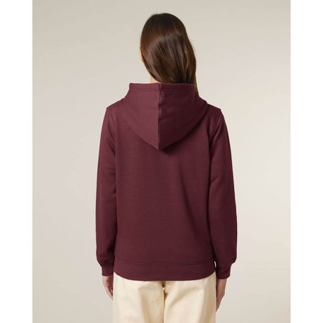 Unisex mikina (STANLEY\STELLA Mixer) > červená (burgundy) > 2XS