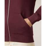 Unisex mikina (STANLEY\STELLA Mixer) > červená (burgundy) > 2XS