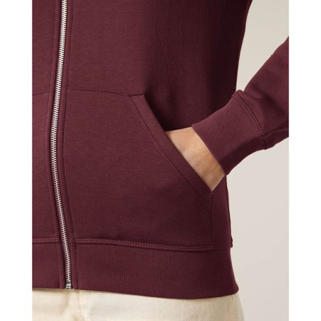 Unisex mikina (STANLEY\STELLA Mixer) > červená (burgundy) > 2XS