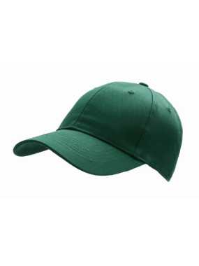6 panelová šiltovka > zelená (bottle)
