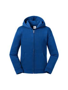 Detská mikina (RUSSELL Kids Authentic Zipped Hood Sweat)>modrá(bright royal)>11/12