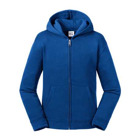 Detská mikina (RUSSELL Kids Authentic Zipped Hood Sweat)>modrá(bright royal)>3/4