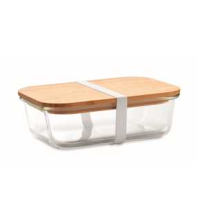 Sklenený box na jedlo > transparentná