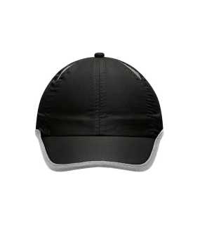 6 panelová šiltovka (MB Micro-Edge Sports Cap) > čierna / šedá (light)