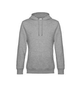Pánska mikina (B&C KING Hooded)>šedá (heather)>M