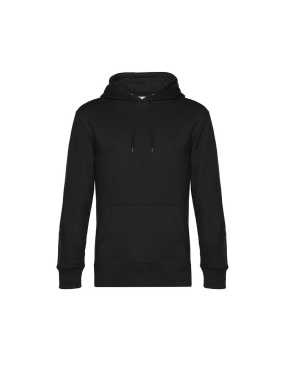 Pánska mikina (B&C KING Hooded)>čierna (urban)>M