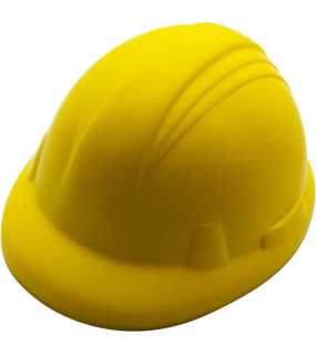 Antistresová hračka v tvare prilby > žltá