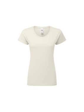 Dámske tričko (FOL Ladies Iconic 195 Ringspun Premium T) > prírodná (natural) > 2XL