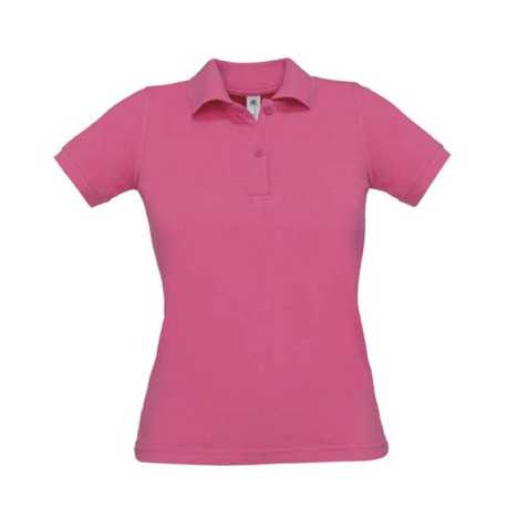 Dámska polokošeľa (B&C SAFRAN PURE/WOMEN) > ružová (fuchsia) > XS