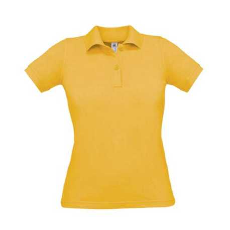 Dámska polokošeľa (B&C SAFRAN PURE/WOMEN) > zlatá > XS