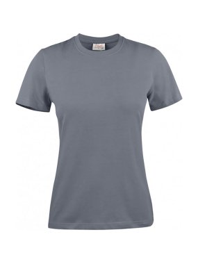 Dámske tričko (PRINTER ESSENTIALS LADIES HEAVY T-SHIRT) > šedá (steel) > S