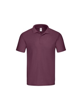 Pánska polokošeľa (FOL ORIGINAL POLO) > bordová > S