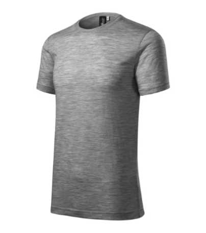 Pánske tričko (MALFINI PREMIUM Merino Rise) > sivá (tmavý melír) > 3XL