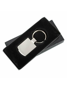 Kovový prívesok na kľúče > strieborná